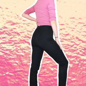 Elie Tahari Slim Fit High Waisted Pants